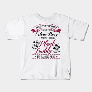 Mom Daughter Plant Lover Shirts Kids T-Shirt